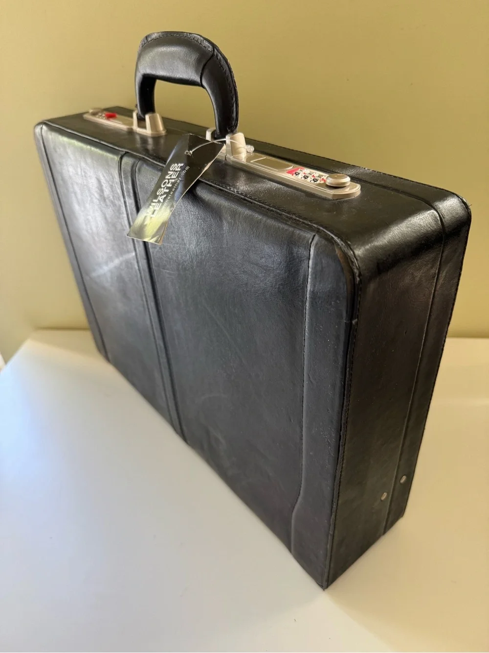 Wilsons Leather Genuine Leather Attaché Briefcase Business Case